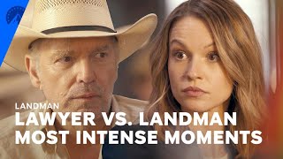 Landman | Most INTENSE Moments: Tommy vs. Rebecca 👀 | Paramount+