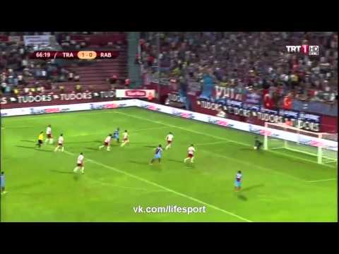 Трабзонспор 1:1 Работнички  Лига Европы 20151/6  3 й кв раунд   2 й матч  Обзор матча