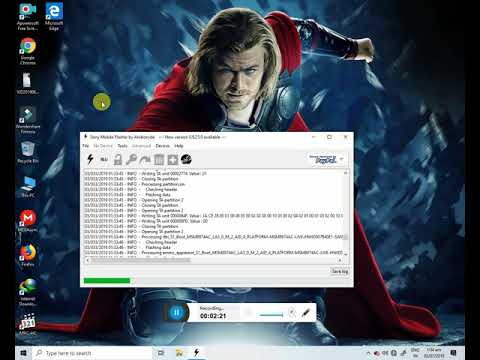 SONY Z3 COMPECT FLASHING AND LANGUAGE CHANGE