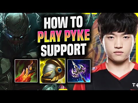 LEARN HOW TO PLAY PYKE SUPPORT LIKE A PRO! - T1 Keria Plays Pyke Support vs Rakan! | Season 2022