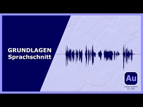 Adobe Audition 2020 Grundlagen