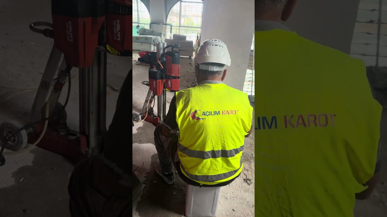 Karot İle Beton Delme