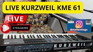 Video thumbnail for LIVE KURZWEIL KME61 (COM TIAGO MALLEN) ESTE TECLADO PODE SER SEU  #livestream #kurzweil  #live by Tiago Mallen