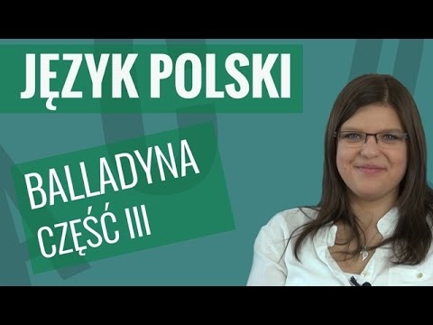Polish language - Balladyna (detailed information)