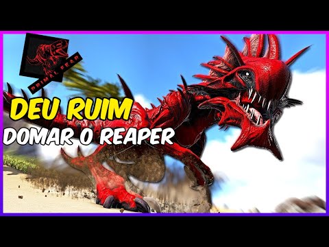 Tentei domar um ALPHA REAPER e deu ruim - ARK PRIMAL FEAR #28