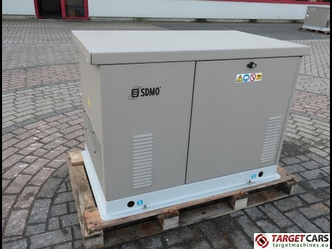 778281 SDMO RES13EC RESIDENTIAL GAS GENERATOR 11.6KVA 230V KOHLER ENGINE NEW/UNUSED 2014 SGM32CDP8