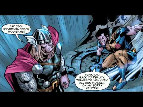 Thor vs Wolverine - Comic