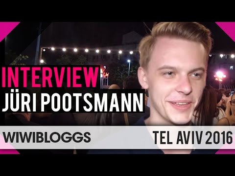 Jüri Pootsmann Estonia at Israel Calling, Tel-Aviv Eurovision Party - Interview | wiwibloggs