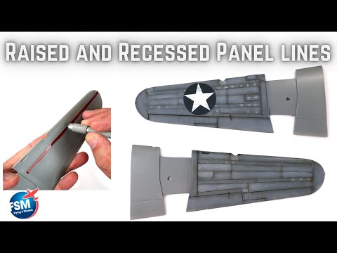 Dealing with Raised Panel Lines on Older Model Kits