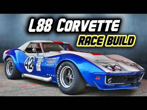 Building and vintage racing a 1969 Corvette L88 Race Car