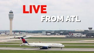 LIVE 🔴 Atlanta Hartsfield-Jackson International Airport | LIVE ATC