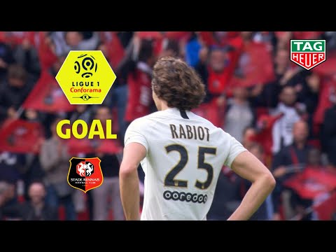 Goal Adrien RABIOT (11' csc) / Stade Rennais FC - Paris Saint-Germain (1-3) (SRFC-PARIS) / 2018-19