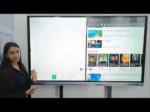 75 Inch Interactive Touch Screen Smart Board android 14