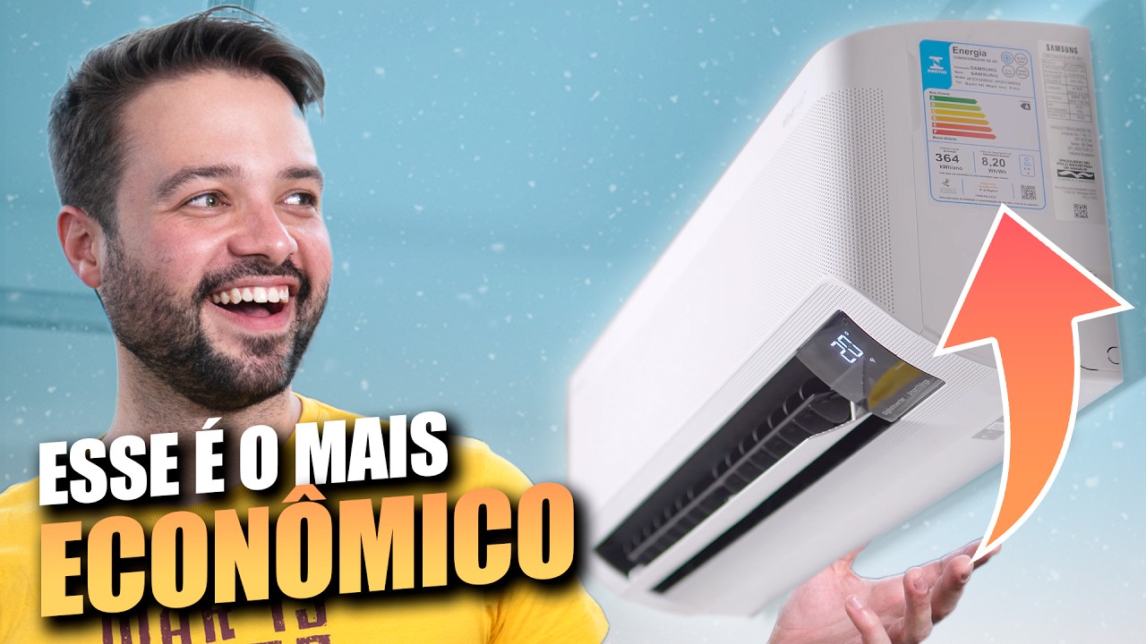 Esse é o AR CONDICIONADO INVERTER mais ECONOMICO! (COMPROVADO!) // Samsung Windfree Pro Energy