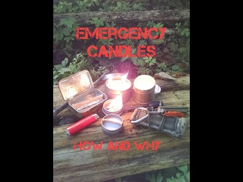 Emergency candles - how and why