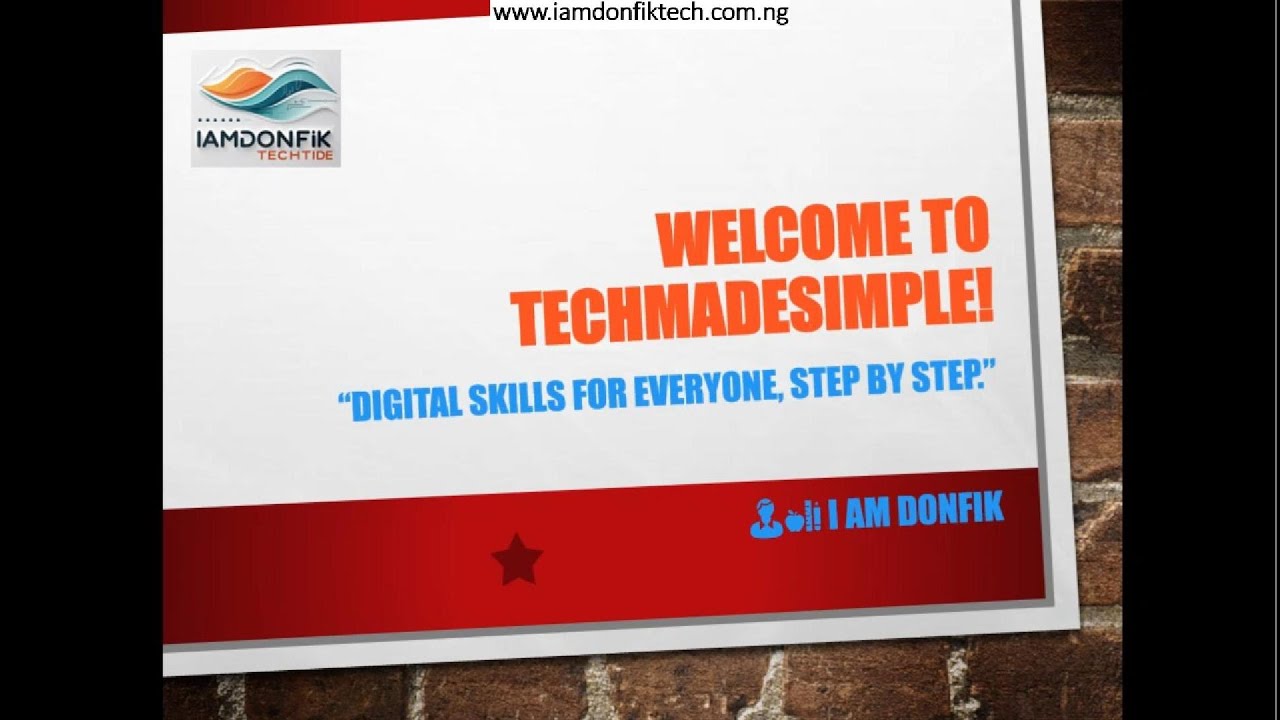 WELCOME TO TECH MADE SIMPLE