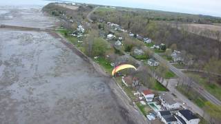 preview picture of video 'Le millième vol paramoteur de Joce, paramotor'