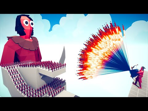 100x THIEF and GIANT THIEF Vs 2X EVERY GODS - Totally Accurate Battle Simulator TABS