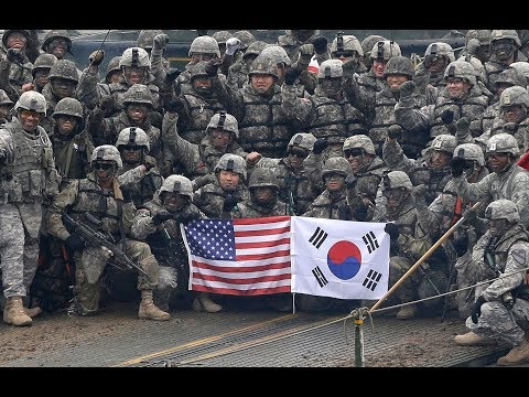 USA South Korea cancels large scale military drills Yet North Korea 1 million troops Military drills Video