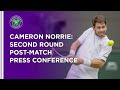 Cameron Norrie Second Round Press Conference | Wimbledon 2021