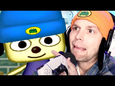 PARAPPA 2 BLUE BEANIE MODE IS EPIC DUDEEEEEEEEE