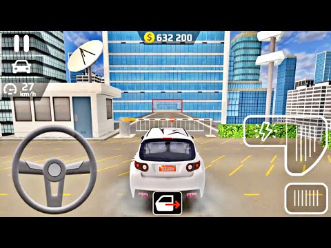 Smash Car Hit: Pro Driver White Suv Driving Stunts Simulator - Android Ios GamePlay 3D