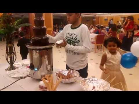 A4 Chocolate Fountain  Anusha Birhday party at Bangalore Call 9742941282
