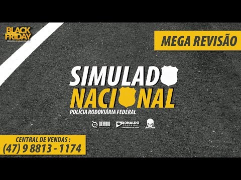 REVISÃO DE VÉSPERA - SIMULADO NACIONAL PRF