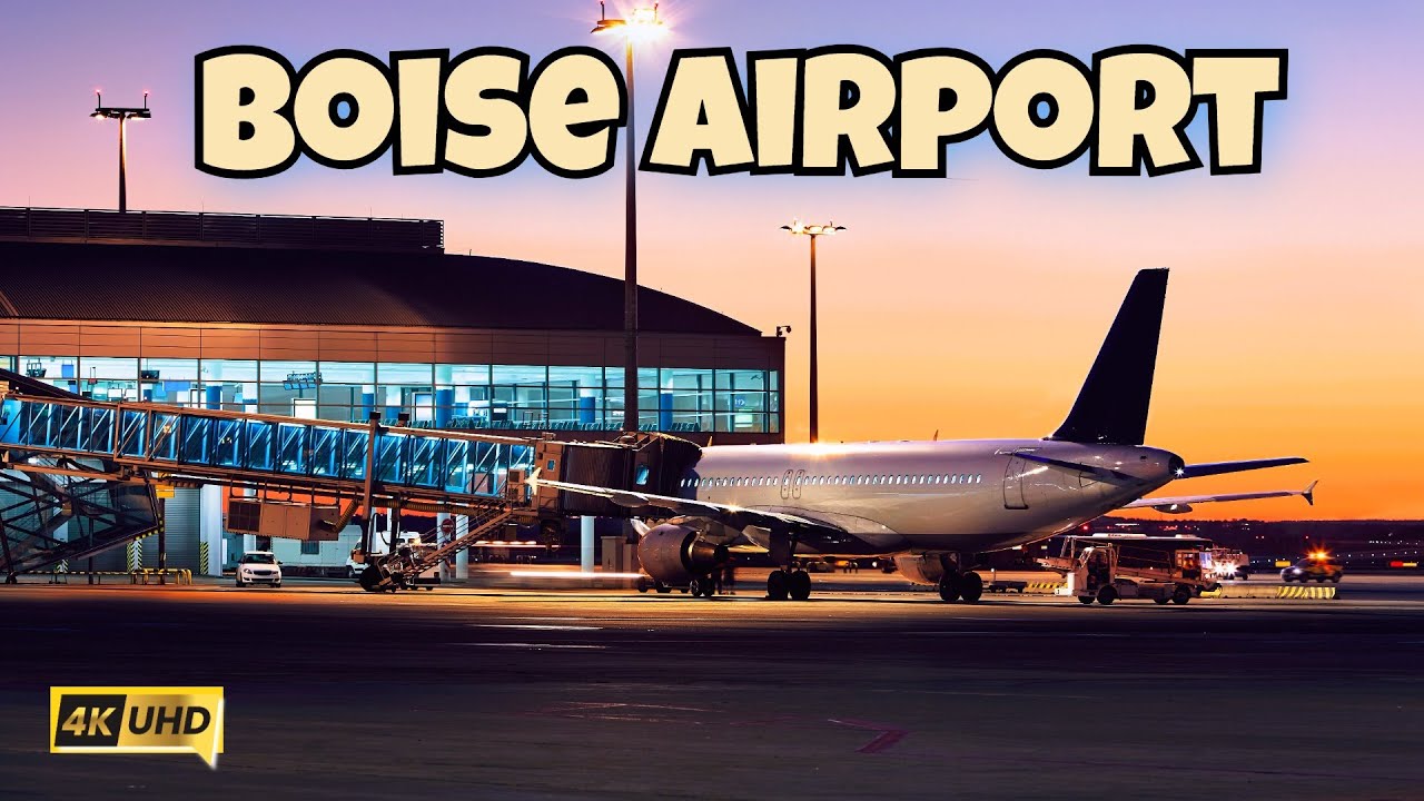 Inside Boise Airport (BOI) | Full Terminal Walk & Shops Tour