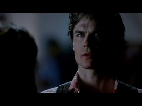 TVD 4x4 - Bonnie confronts Damon for getting Elena out of control. "She was having fun" | Delena HD