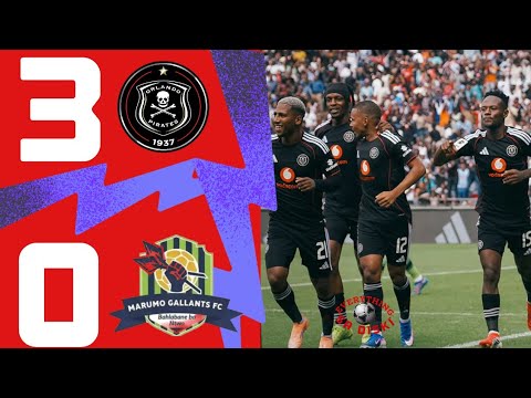 ORLANDO PIRATES VS MARUMO GALLANTS | HIGHLIGHTS BETWAY Premiership | All goals & extended highlight 