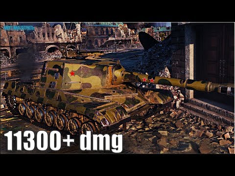 Объект 268 ЛБЗ ПТ-15 на Об 260 🌟 11300+ dmg 🌟 World of Tanks максимальный урон