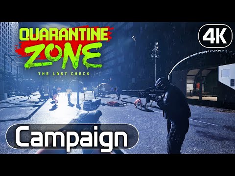Quarantine Zone: The Last Check | Campaign | 100% Base & Upgrades | Walkthrough No Commentary