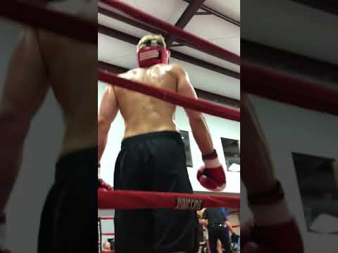 Calvin Kokaras 1st Muay Thai fight, Round 1 knockout
