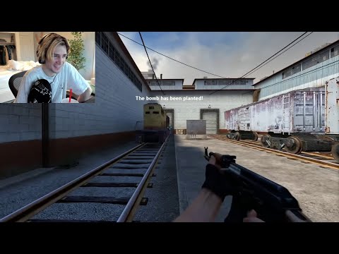 xQc reacts to CSS : phoon too much for zblock [FULL HD] bunnyhop fragmovie
