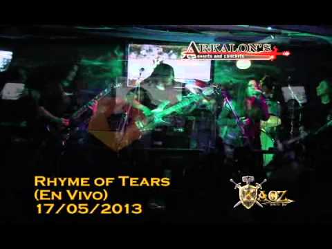 Rhyme of tears en Kaoz Bar Soacha