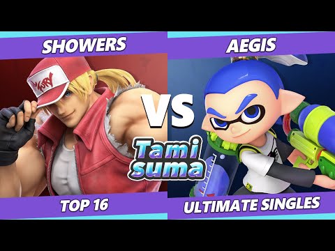 TAMISUMA 215 Top 16 - Showers (Inkling) Vs. Aegis (Terry) SSBU Smash Ultimate