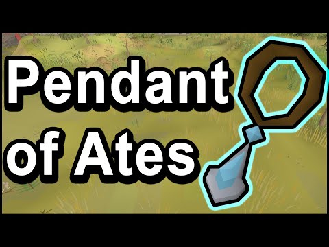 Pendant of Ates OSRS - How to Get + Unlocking ALL Teleports