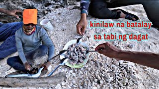 Fresh na isdang batalay kinilaw namin sa dagat part 2