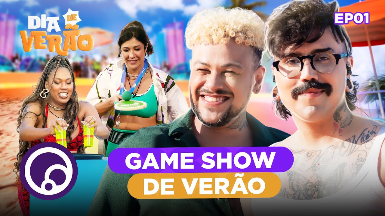 DIA DE VERÃO EP1: CHUVEIRADA, DANÇA DA CADEIRA E CAOS com Foquinha e Giovanna Heliodoro | DiaTV