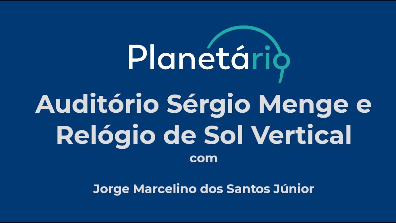 Auditorio Sérgio Menge e o Relógio de Sol Vertical