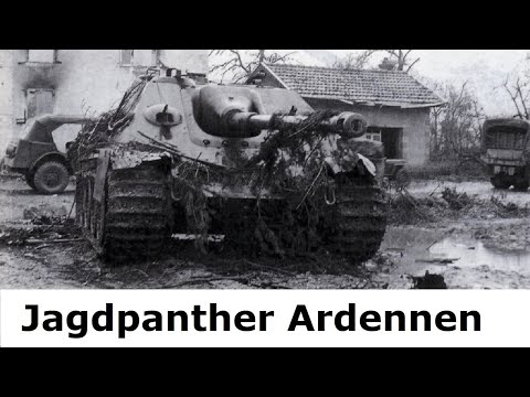 Jagdpanther in den Ardennen 1944  / Kampfbericht einer Besatzung