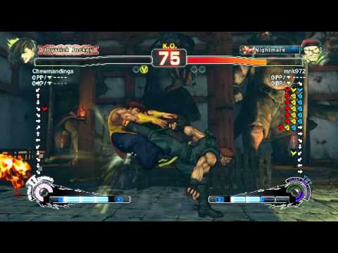 Ultra Street Fighter IV battle: Yang vs Rolento