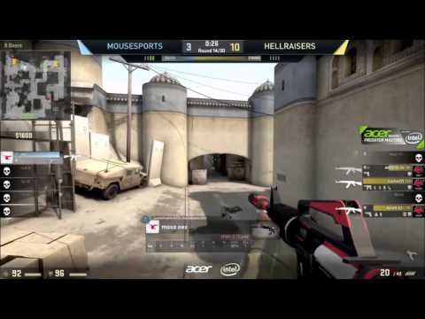Nex Incredible Headshot - HellRaisers vs Mouz 02.08.15
