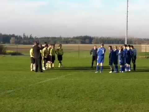 Anstoß des Pasenbacher Derbys 2008