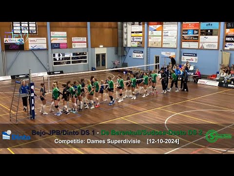 Volleybal Dames Superdivisie: Bejo-JPB/Dinto D1 - De Berenkuil/Sudosa-Desto D2 [12-10-2024]
