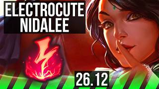 NIDALEE vs RENGAR (JGL) | Electrocute | NA Master | 26.12