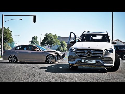 BeamNG Drive - CROSSROAD CRASHES #1
