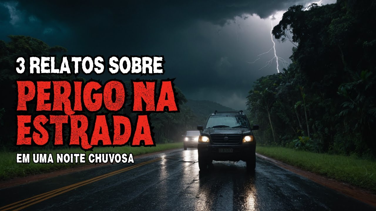 3 RELATOS ASSUSTADORES DE BANDIDOS EM ESTRADAS | RELATOS REAIS