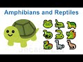 Emoji Meanings Part 14 Amphibians And Reptiles Animals English Vocabulary
